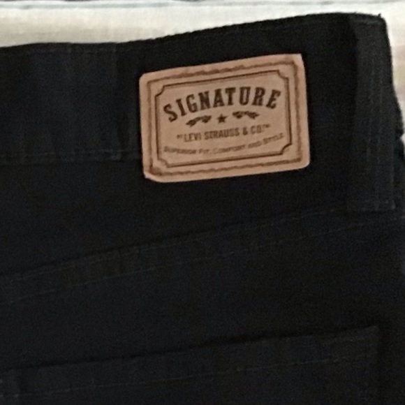 Levi’s EUC Signature Levi Strauss Bootcut JET BLACK - Picture 5 of 11